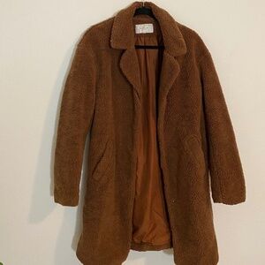 Brown Teddy Coat